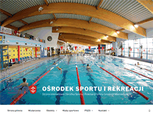 Tablet Screenshot of grodzisksport.pl